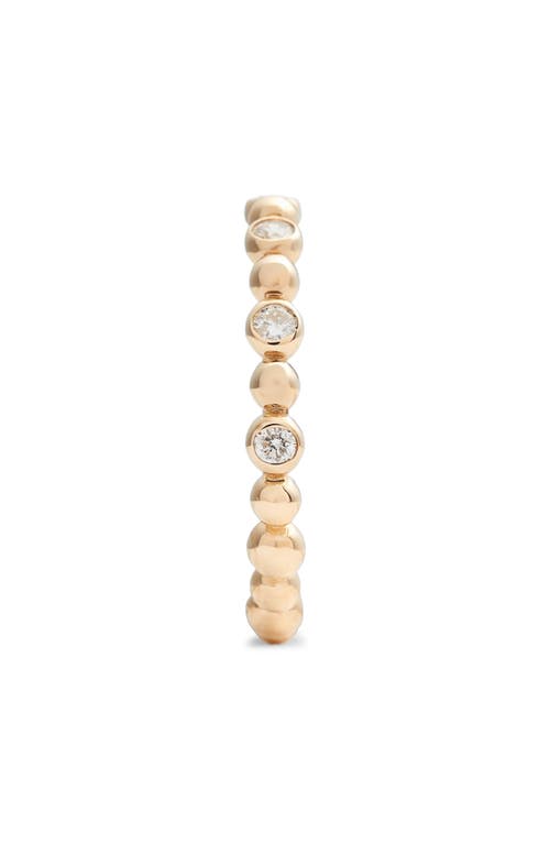 Anzie Women's Dew Drop 14k Yellow Gold & 0.15 Tcw Diamond Band Ring In Gold/diamond