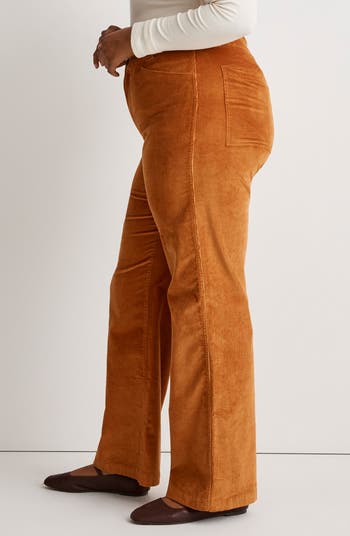 Women's Classic Corduroy Wide Leg Pant made with Organic Cotton, Pact
