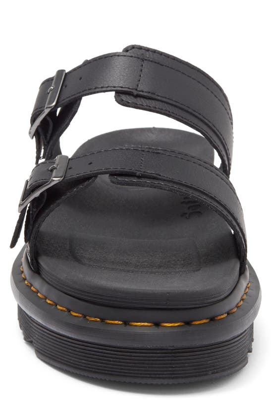 Shop Dr. Martens' Myles Slide Sandal In Black Athena