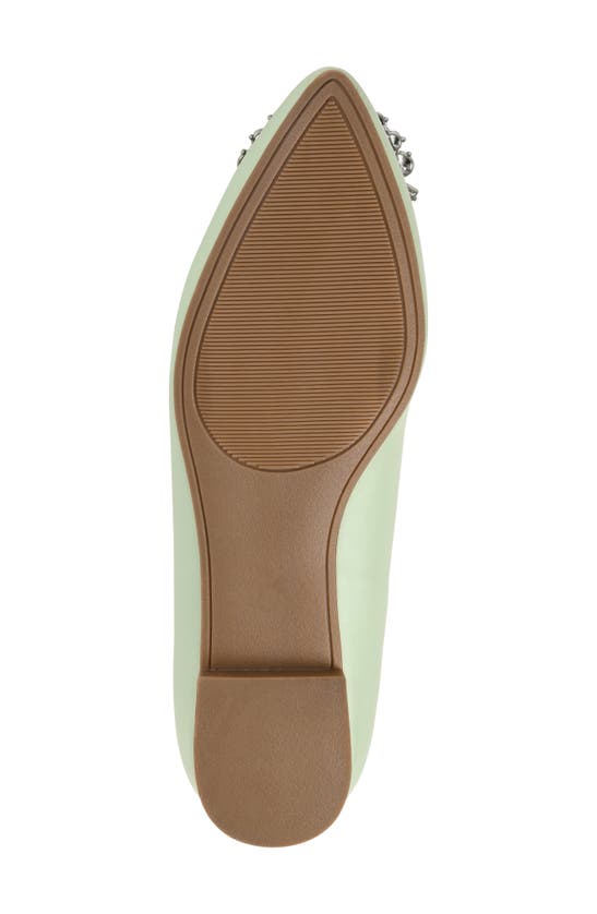 Journee Collection Journee Renzo Embellished Flat In Green