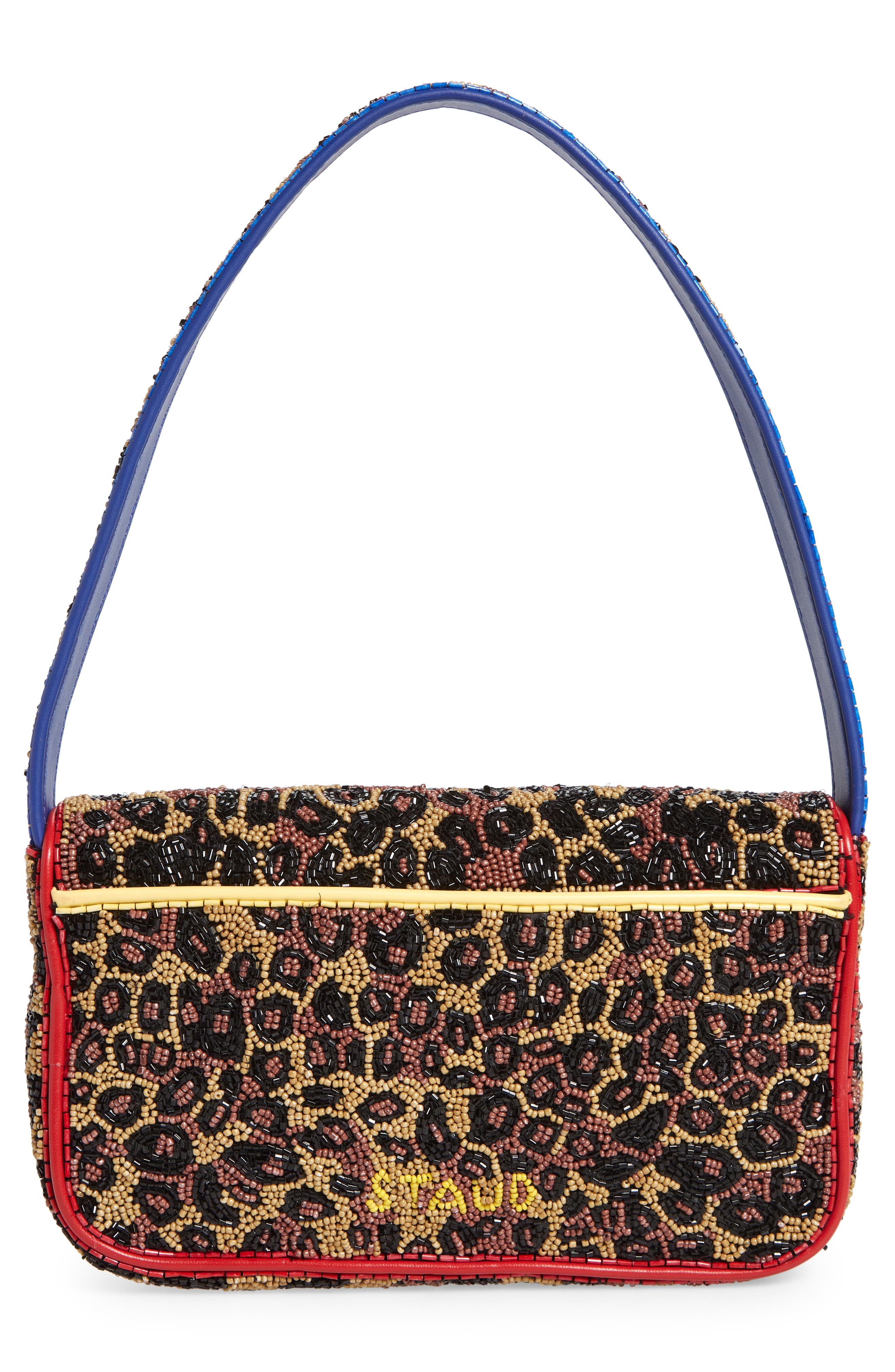 STAUD Tommy Beaded Shoulder Bag Nordstrom
