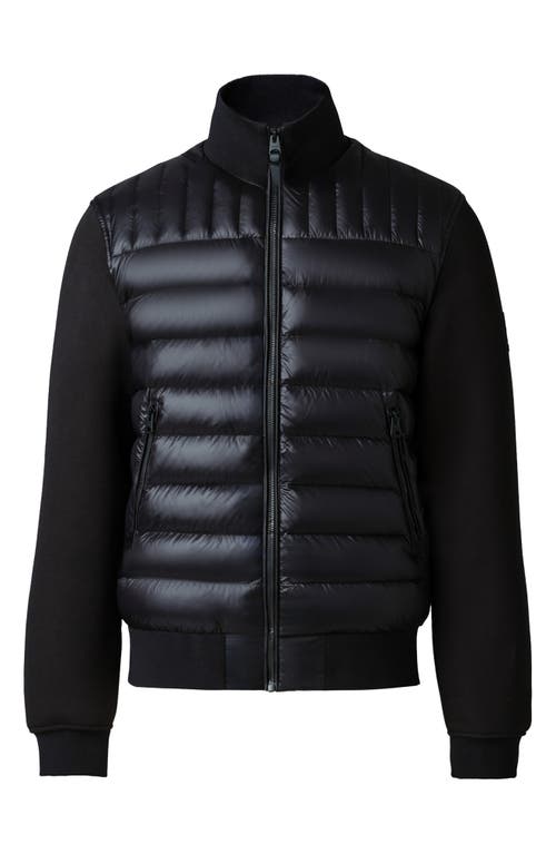 Shop Mackage Collin-r Quilted Down Puffer Jacket In Black