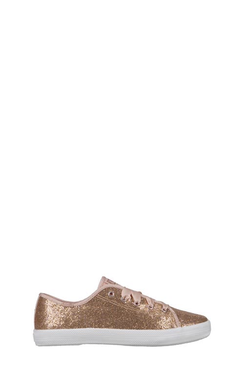 Shop Keds ® Kids' Kickstart Celebrations Sneaker In Rose Gold Sparkle