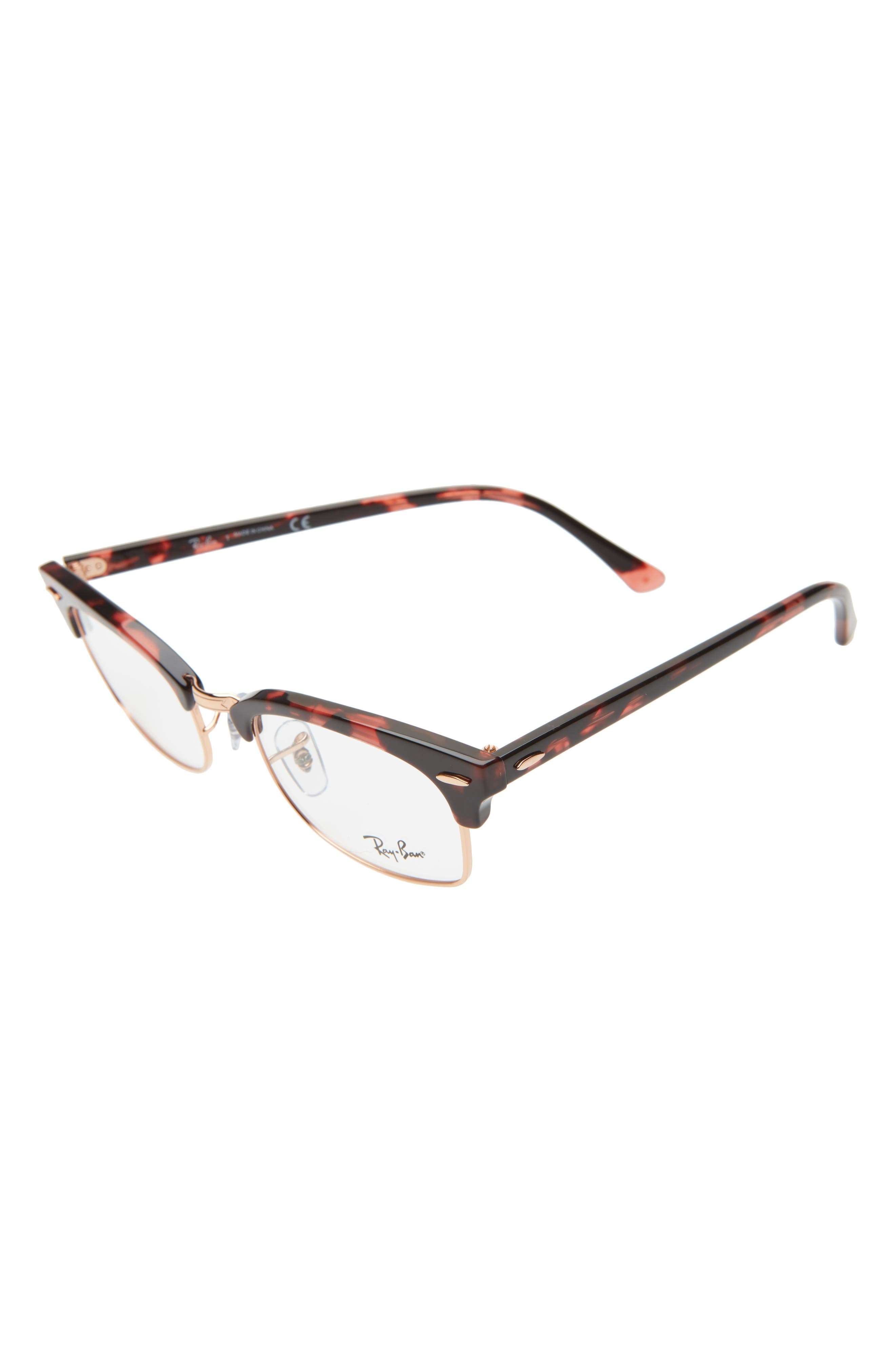 Ray Ban Clubmaster 52mm Blue Light Blocking Glasses Nordstrom