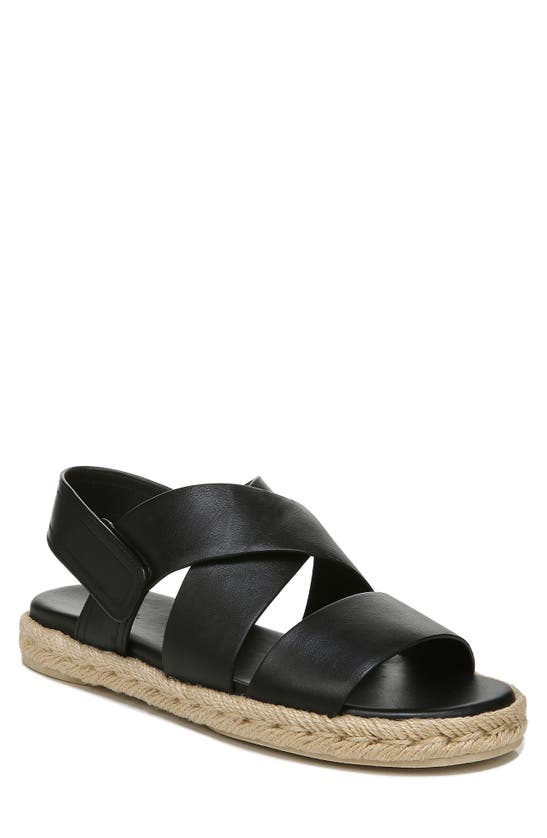 VINCE SOPHIE ESPADRILLE FLAT SANDAL