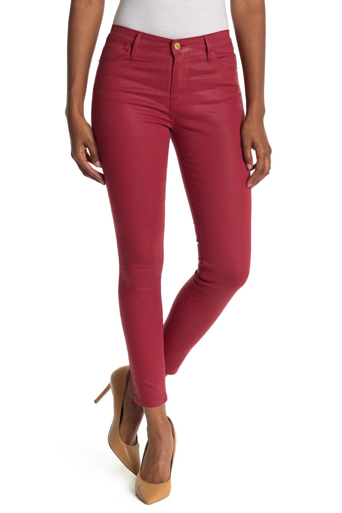 skinny jeans coated