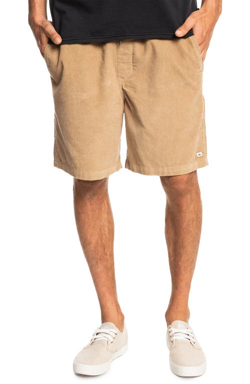 Quiksilver Taxer Corduroy Shorts in Plage at Nordstrom, Size Medium