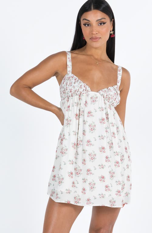 PRINCESS POLLY PRINCESS POLLY VANCE FLORAL PRINT MINI SUNDRESS