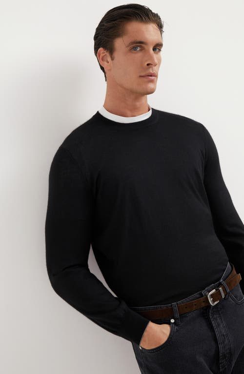 Shop Brunello Cucinelli Lightweight Sweater In Black