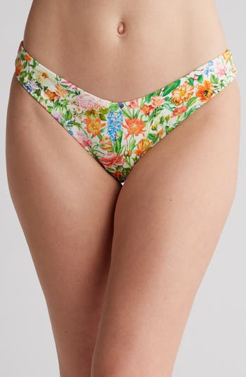 $81 Lucky Brand Girls Purple Green Hipster Bikini Bottom Underwear
