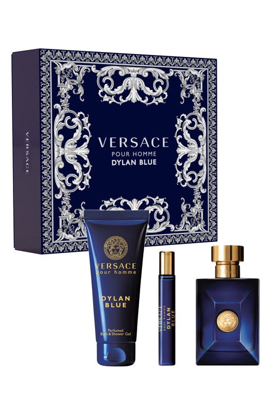 Versace Dylan Blue Pour Homme Spring Gift Set Usd $155 Value