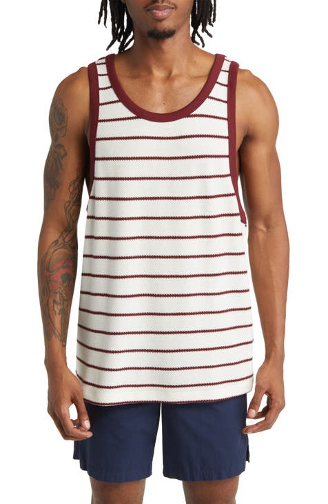 Embroidered Cotton Tanktop - Men - Ready-to-Wear