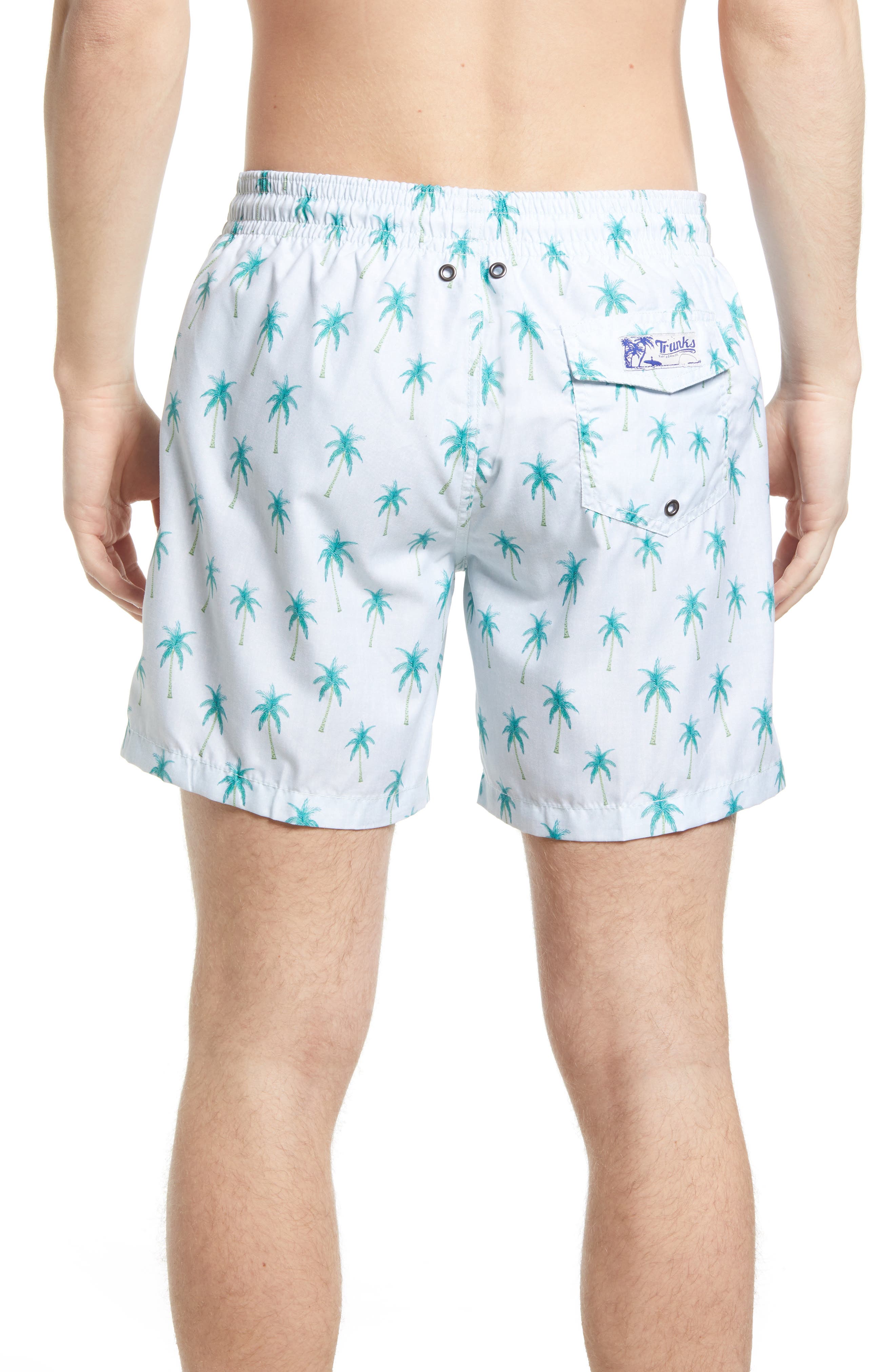 Nautica Men's $69.50 Palm Summer Beach Pic Frame Lined Board Shorts Choose Size 