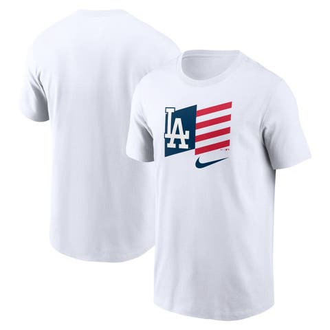 Men's Nike White Houston Astros Americana Flag T-Shirt