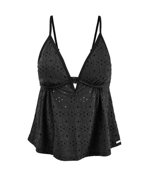 Adore Me Bailee Swimwear Tankini Top In Black