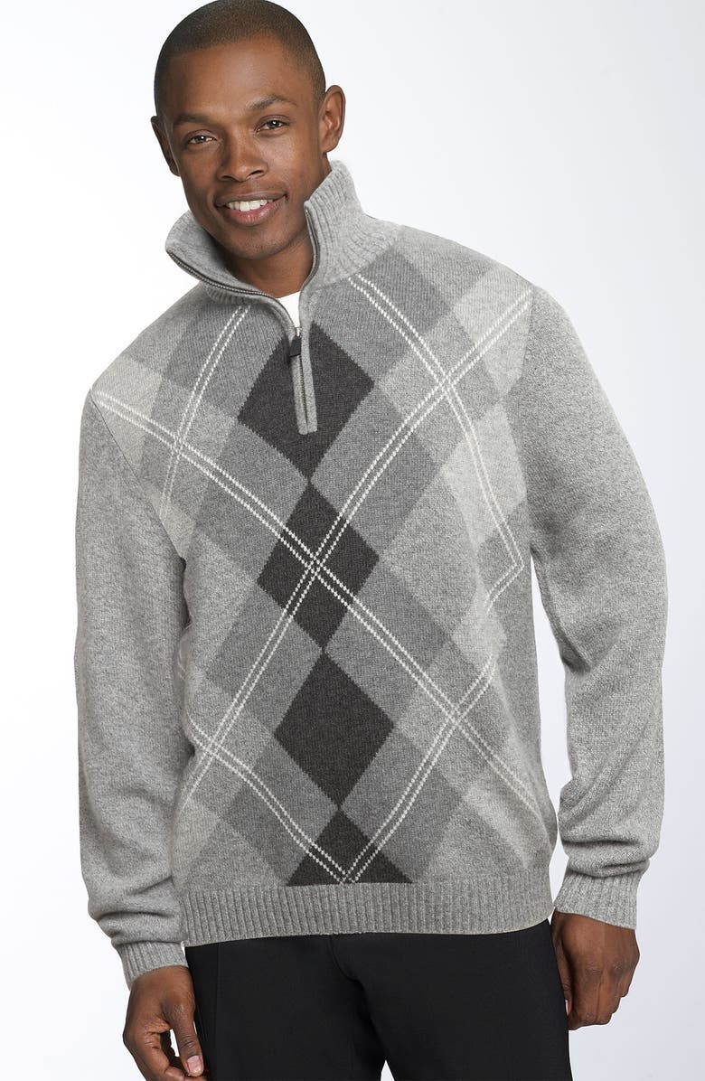 John W. Nordstrom® Half Zip Cashmere Sweater | Nordstrom