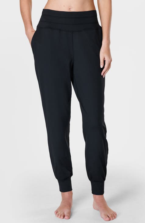 Jogger Sweatpants, Slim-fit Pants, Black Pants With Tie, Loungewear Pants,  Athleisure Clothing, Cozy Pants Women, Athletic Pants, Sweatpants -   Canada