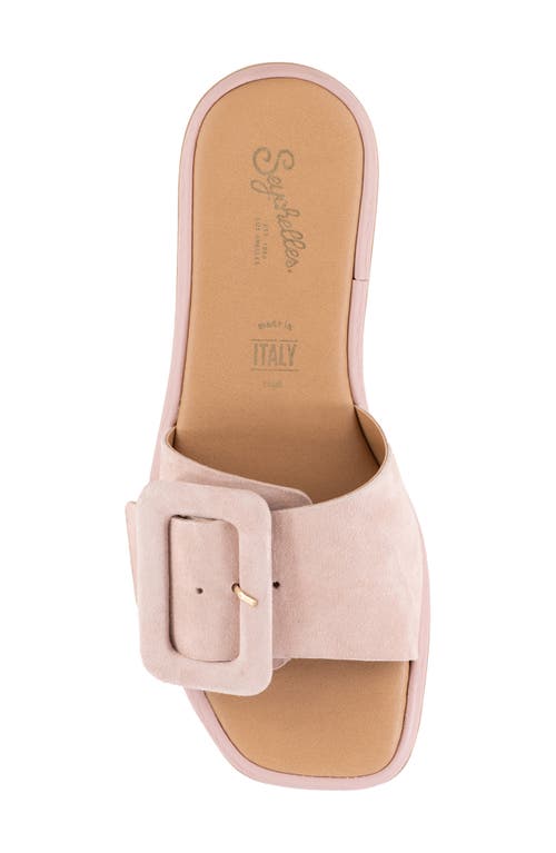Seychelles Manhattan Slide Sandal In Blush