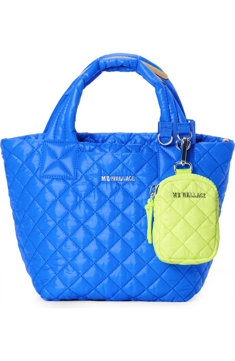 MZ Wallace Mini Metro Quilted Nylon Tote, Zip Pouch & Cuff Bundle, Main, color,