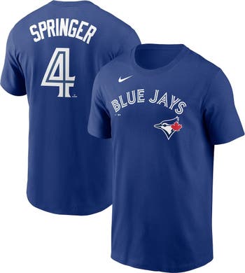 Youth Nike George Springer Royal Toronto Blue Jays Alternate