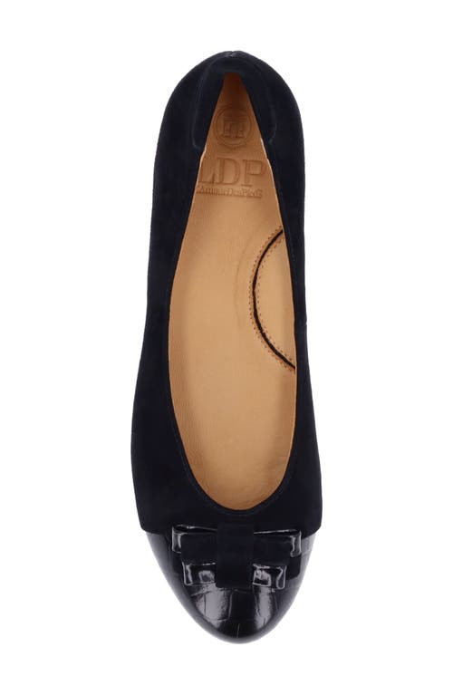 Shop L'amour Des Pieds Farida Cap Toe Pump In Black