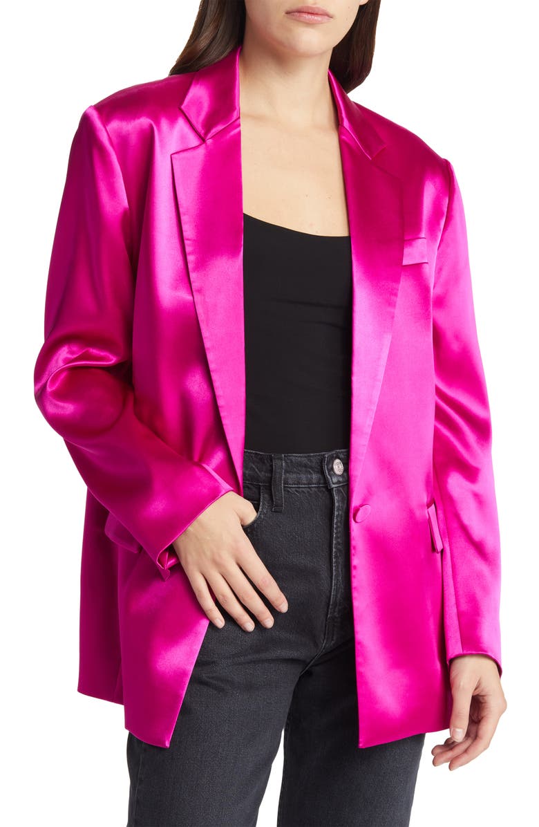 Alice + Olivia Denny Longline Blazer