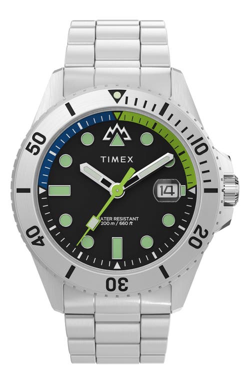 Timex Expedition North Anchorage Bracelet Watch, 42mm in Stainless Steel at Nordstrom