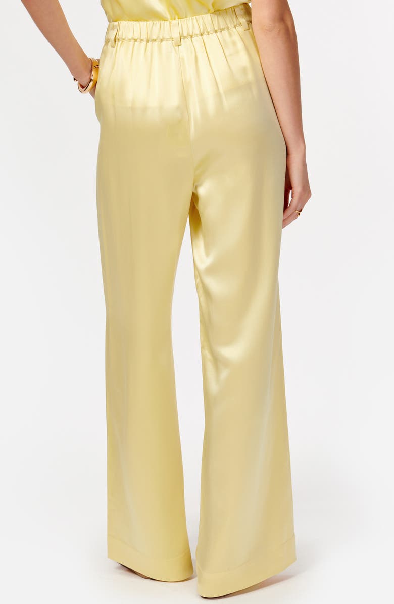 CAMI NYC Davina High Waist Satin Wide Leg Pants | Nordstrom