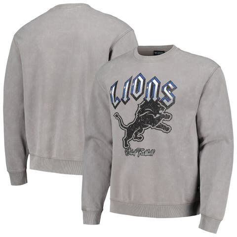 Unisex The Wild Collective Gray Philadelphia Eagles Distressed Pullover  Sweatshirt