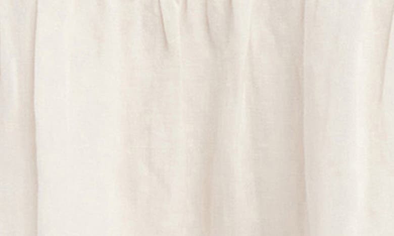 Shop Karen Kane Embroidered Linen Blend Dress In White Multi Color