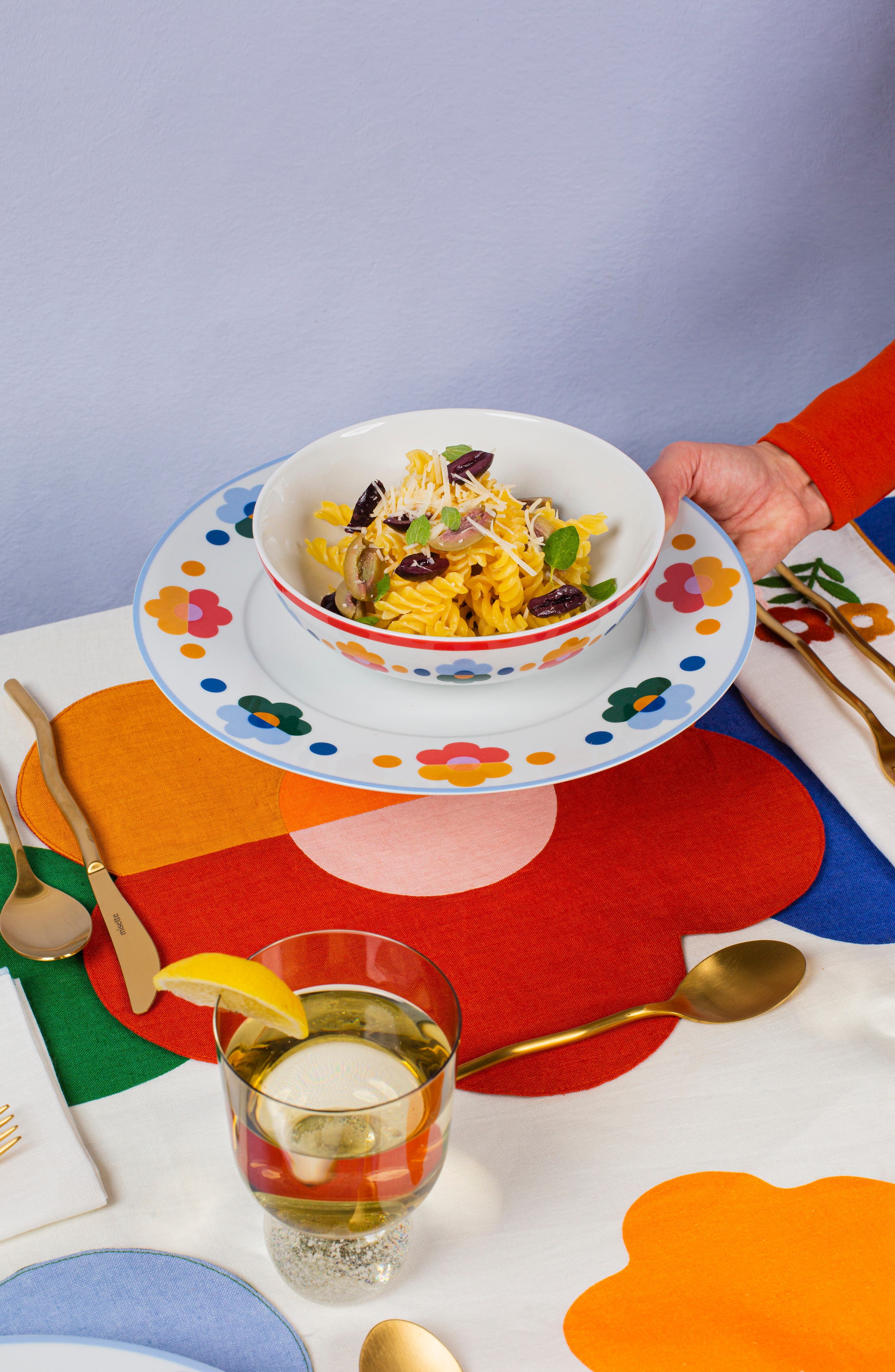 MISETTE Set of 4 Patchwork Linen Placemats Nordstrom