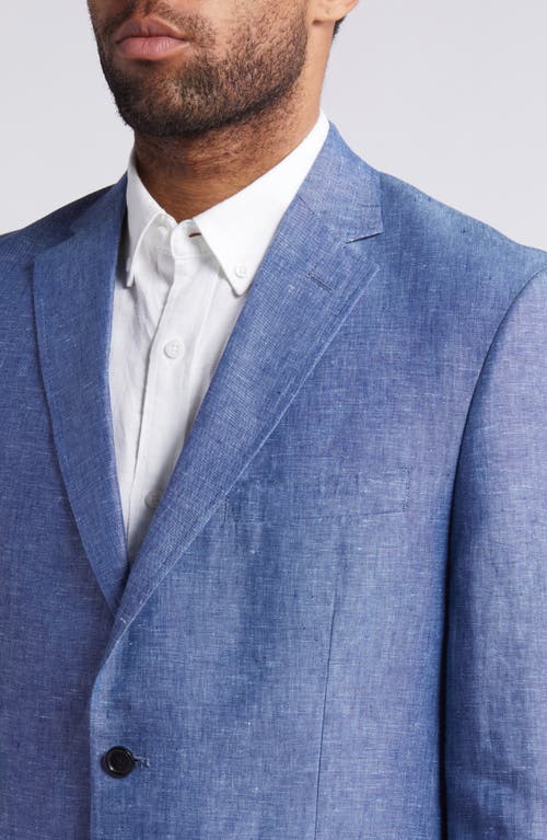 Shop Billy Reid Linen Sport Coat In Blue