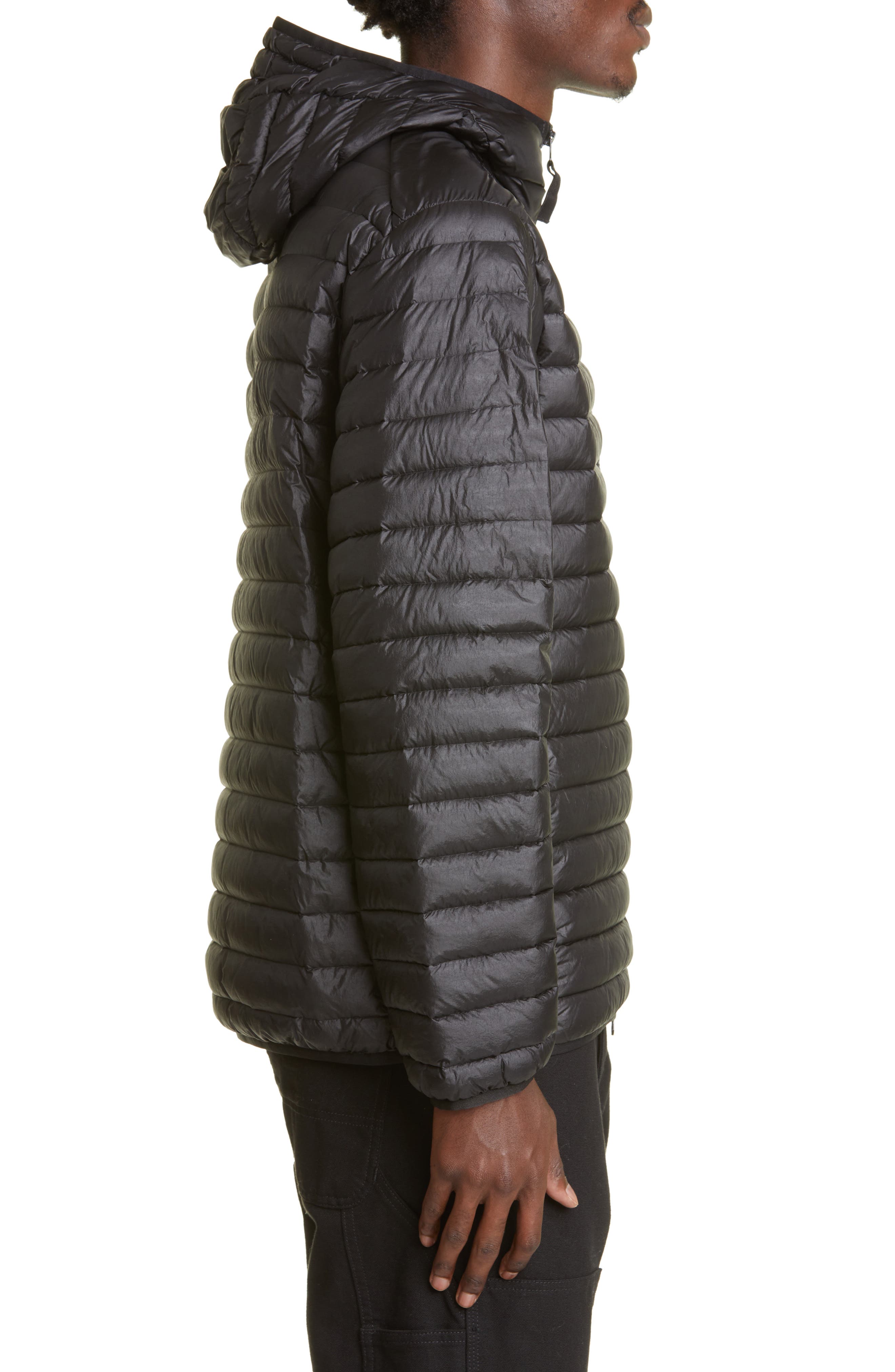 Stone Island Black Quilted Down Jacket
