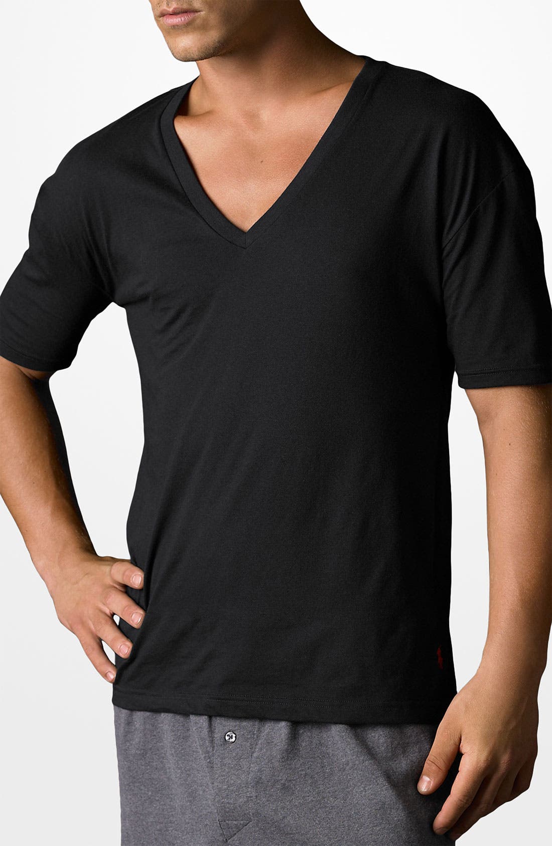 girl polo v neck t shirts