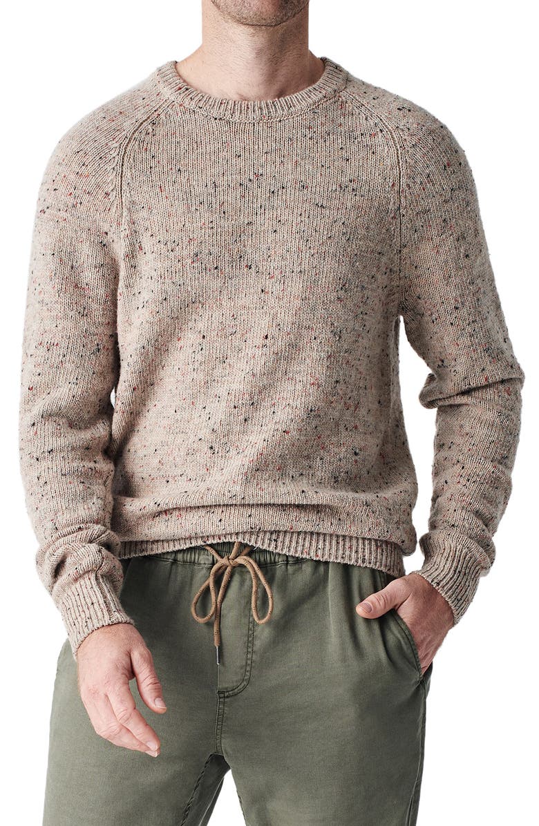 FAHERTY Donegal Wool Blend Crewneck Sweater | Nordstrom