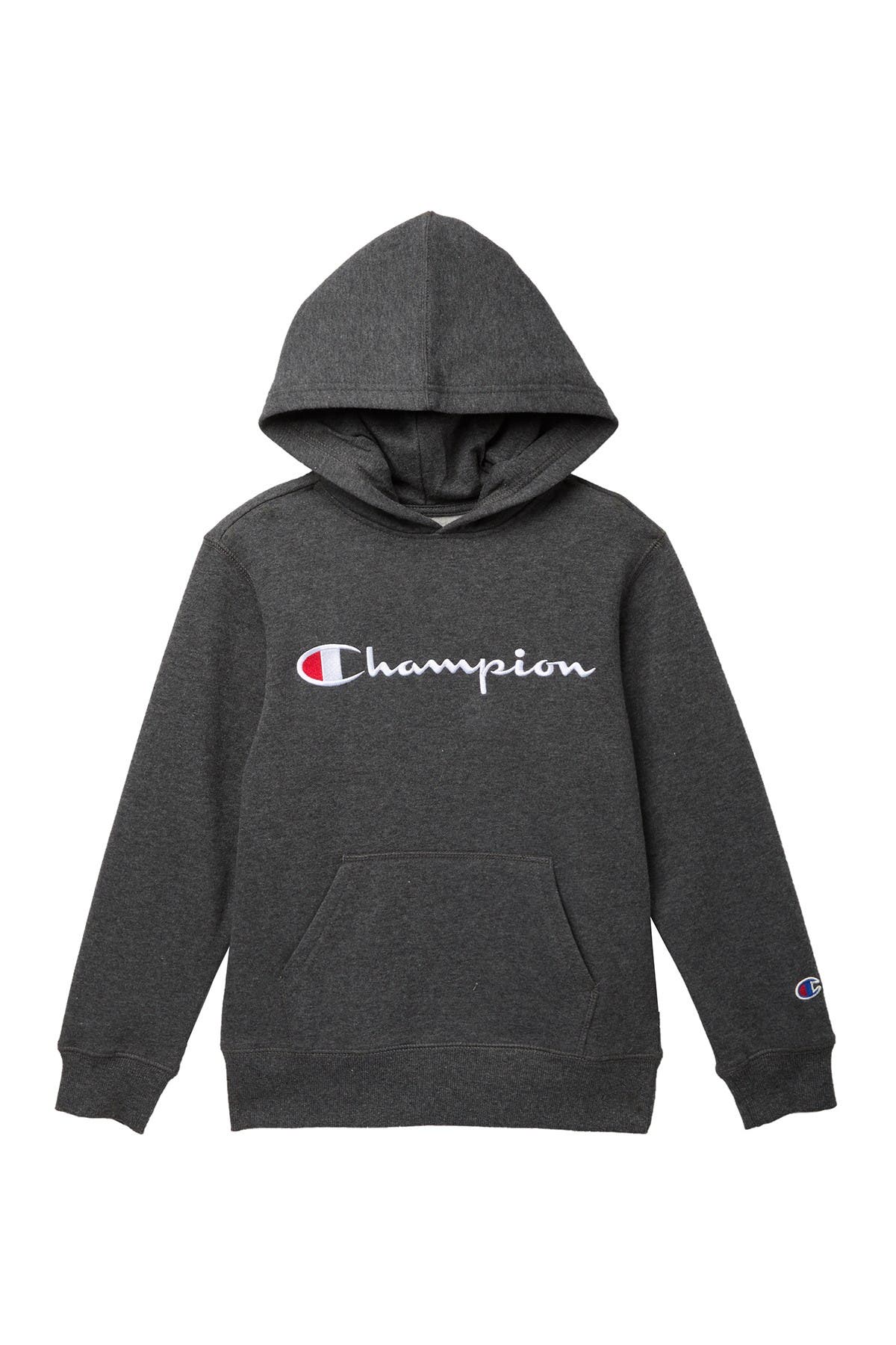 boys white champion hoodie