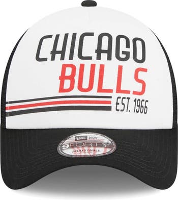 Chicago Bulls Youth Foam Front Trucker Snapback Hat - Red