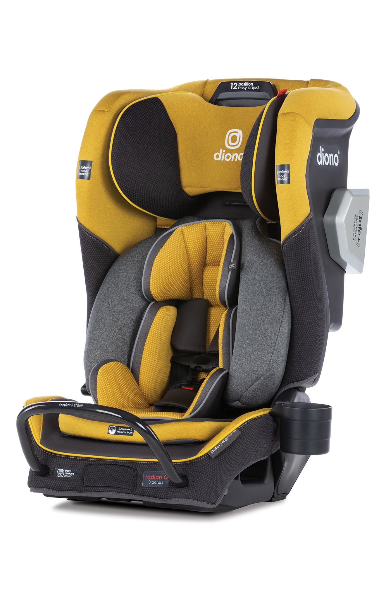 Diono radian(R) 3QXT All-in-One Convertible Car Seat in Yellow Mineral