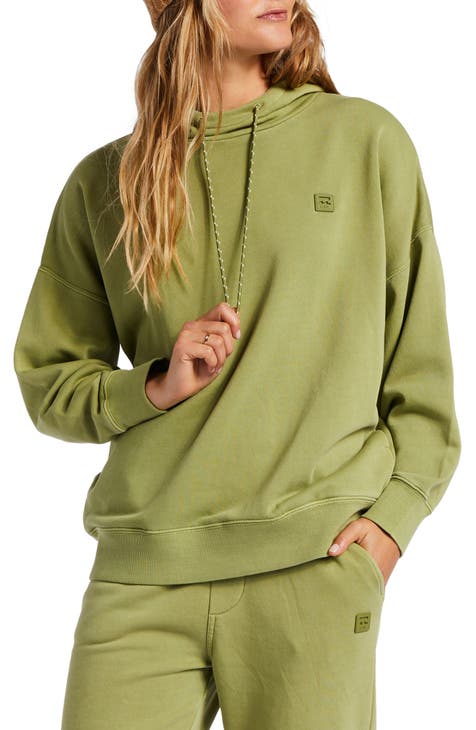 Women's Hoodies & Sweatshirts in Green
