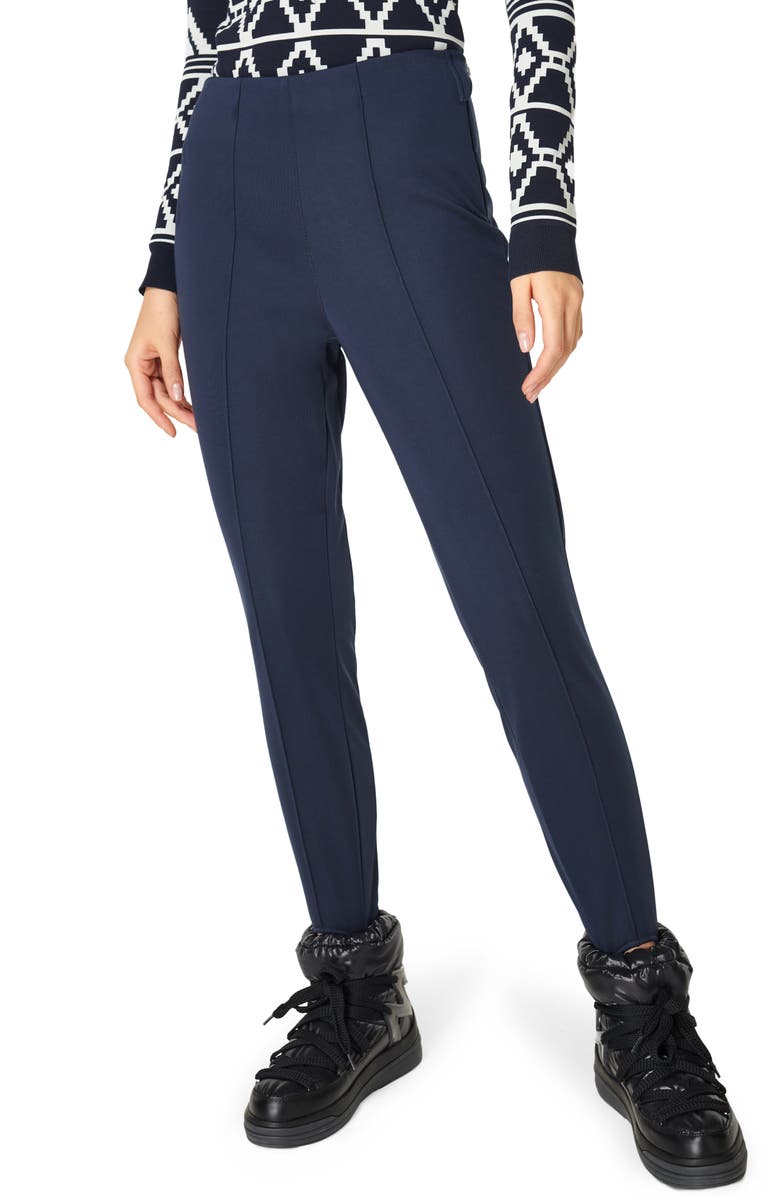 SWEATY BETTY Off Piste Stirrup Ski Pants, Main, color, NAVY BLUE