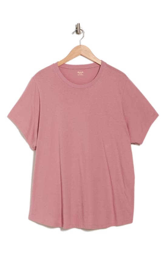 Madewell Madewel Rack Vintage Tee In Weathered Berry