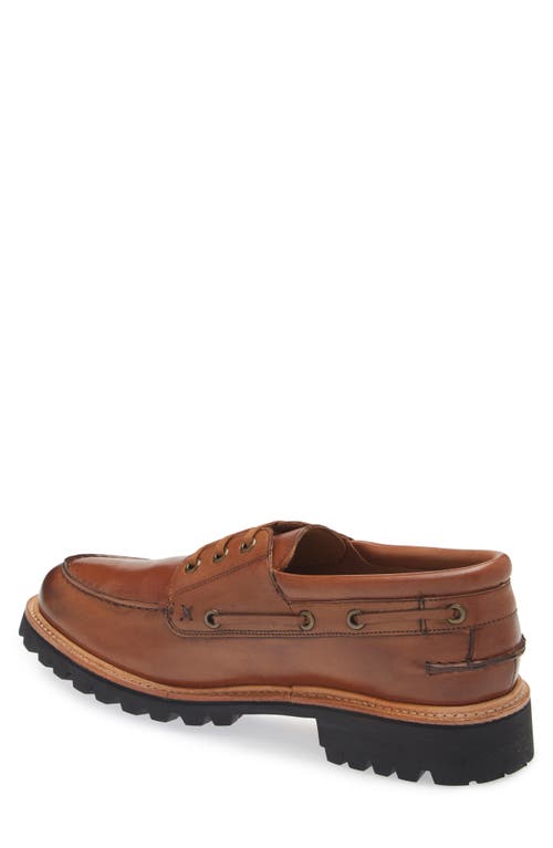 Shop Easymoc Rockland Moc Toe Boat Shoe In Tan