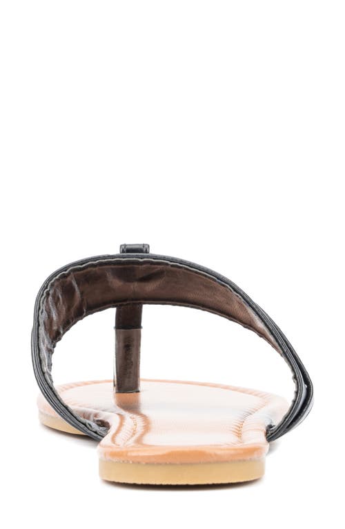 Shop New York And Company Juliana Slide Sandal In Black