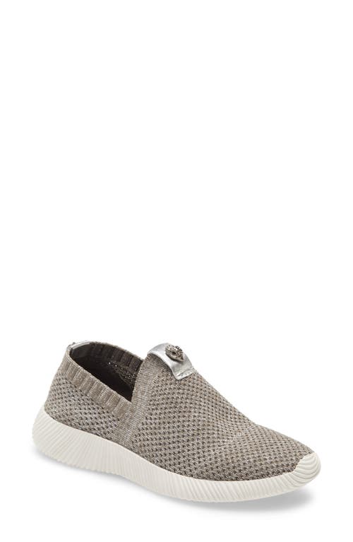 Lorna Slip-On Sneaker in Grey Fabric