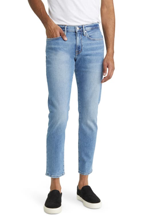 FRAME L'Homme Crop Slim Fit Jeans Bahamas at Nordstrom,