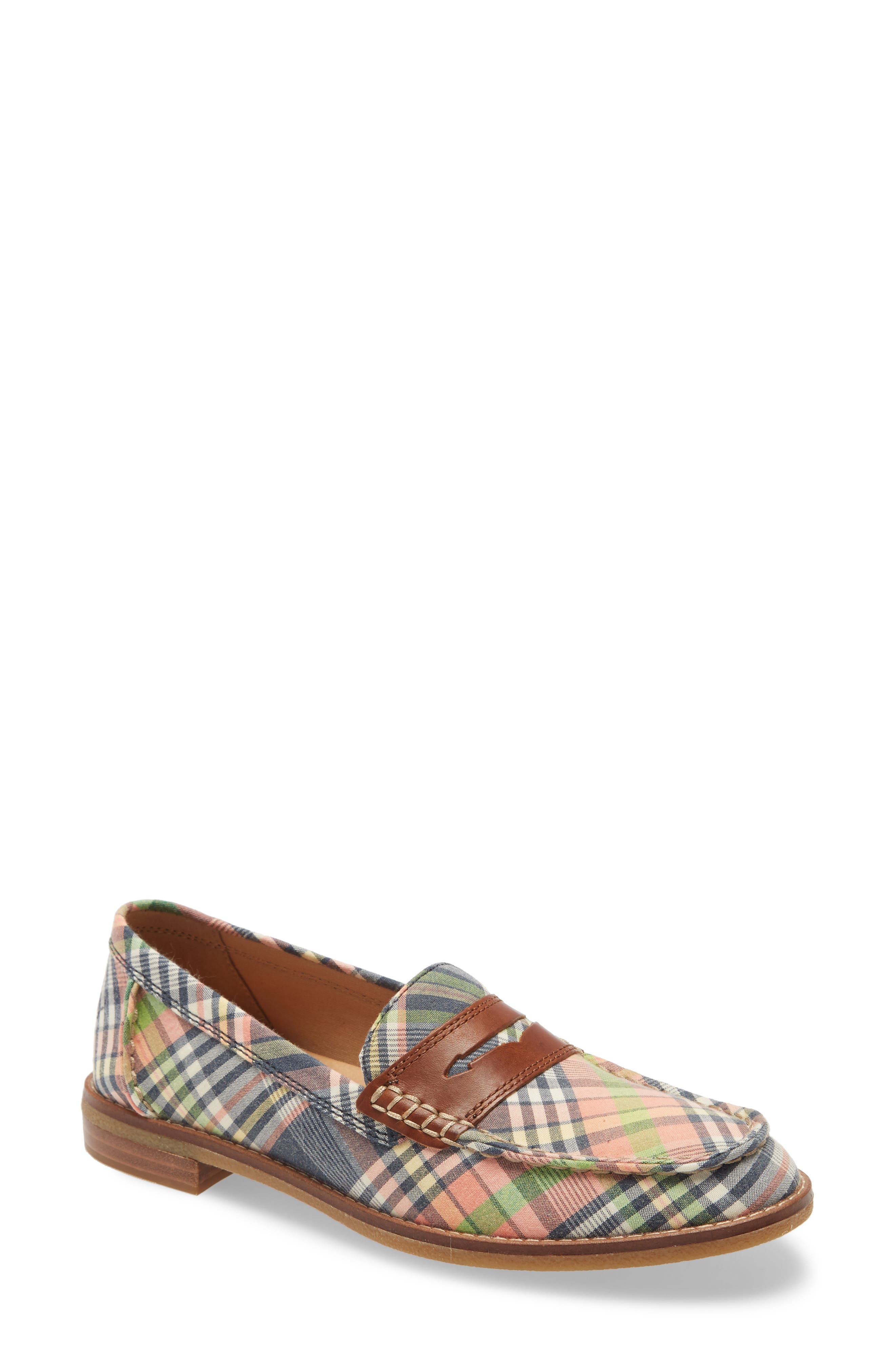 sperry women's seaport penny memory foam loafers