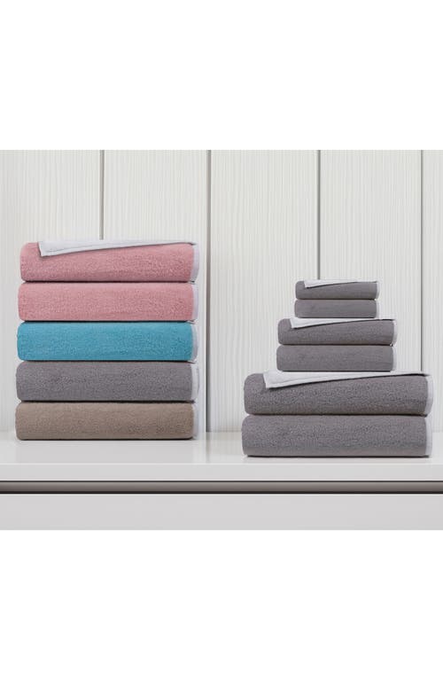 BROOKS BROTHERS DEPERA SET OF 4 DOUBLE FACE TURKISH COTTON BATH TOWELS 