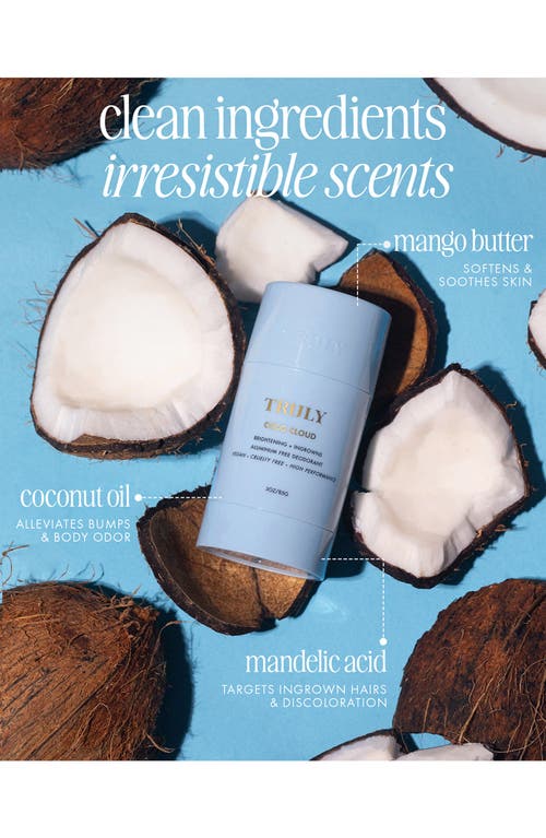 Shop Truly Beauty Coco Cloud Deodorant In No Color