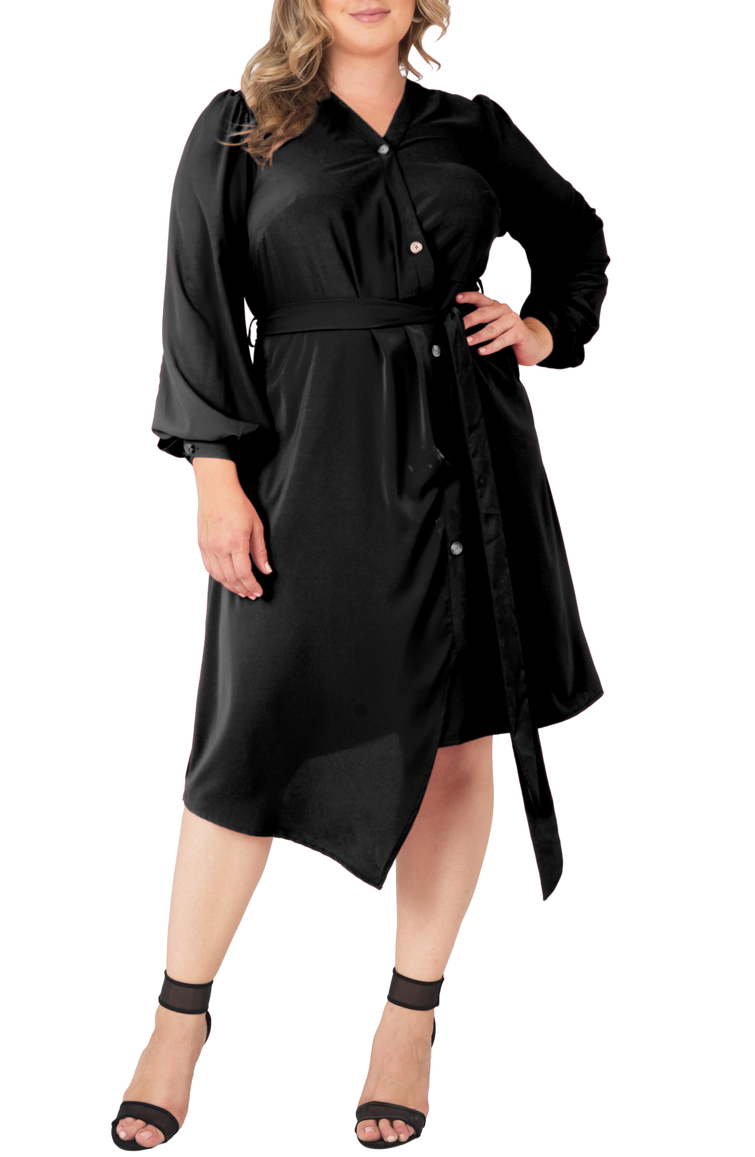 white shirt dress plus size