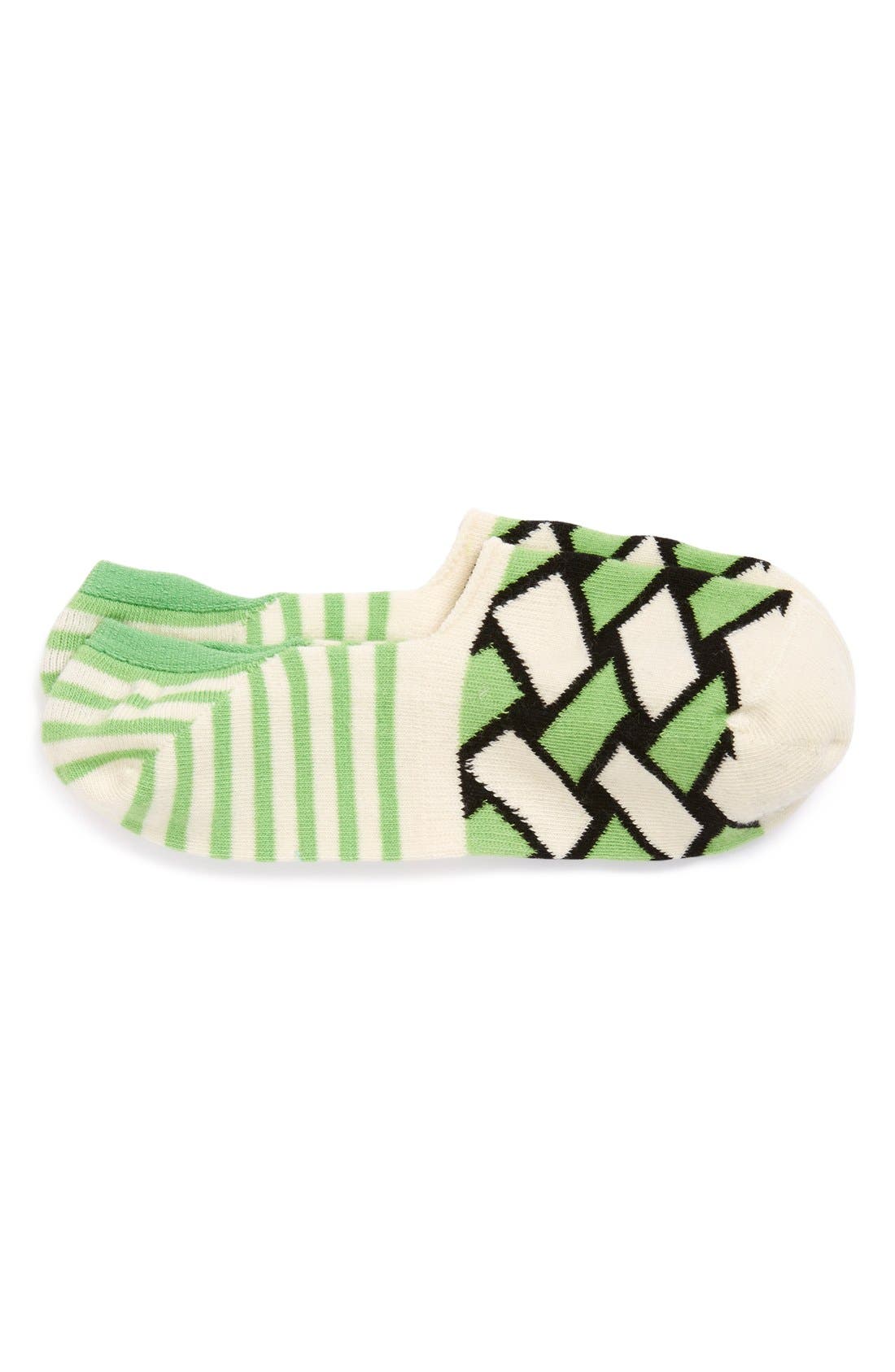 Happy Socks 'Basket Weave' NoShow Liner Socks Nordstrom